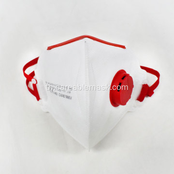FFP3 Safety Folding Mask พร้อมวาล์ว CE Approved